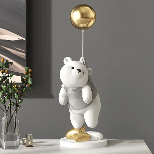 Balloon Ice Bear Resin Ornaments