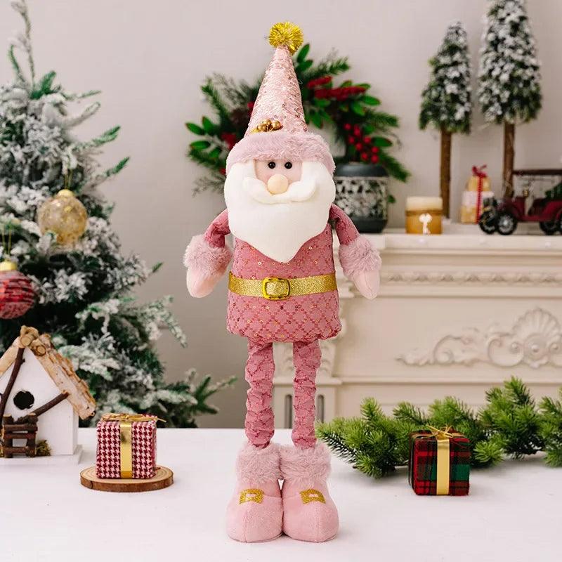 Pink Christmas Telescopic Dolls