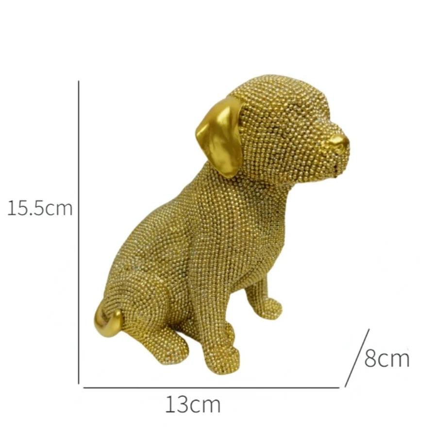 Statue de chien Kralenhars
