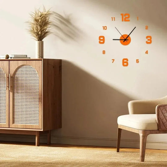 Modern Mirror Wall Clock