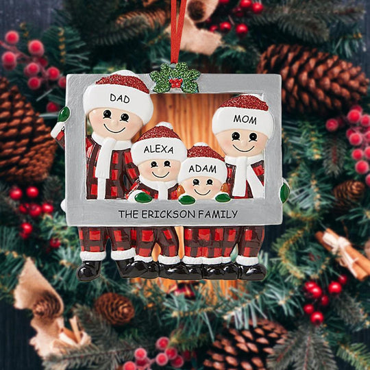 DIY Personal Family Christmas Decoration – Unique Tree Ornament