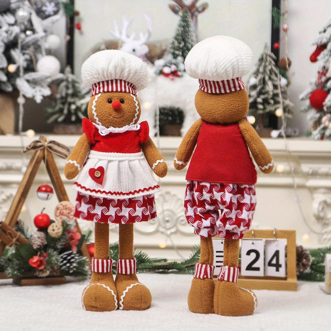 Cute Stretchy Gingerbread Doll