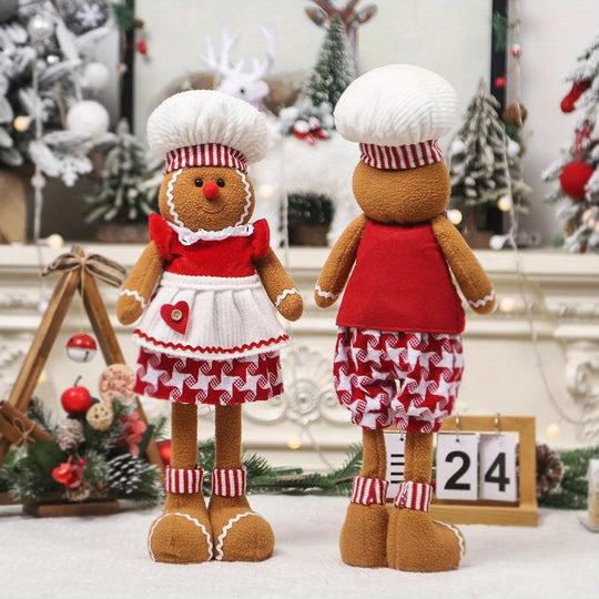 Cute Stretchy Gingerbread Doll