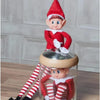 Kerst Elf Doll - Nieuwjaarsgeschenken Doll Set 2025 Kerst Pop Accessoires Desk Home Party Ornamenten