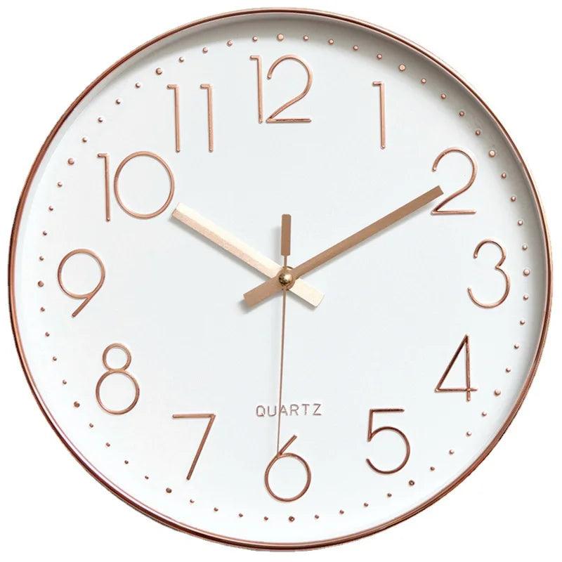 Silent non-ticking wall clock