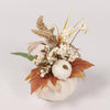 Herfst pompoen ornamenten met kunstbloemen Home Decor