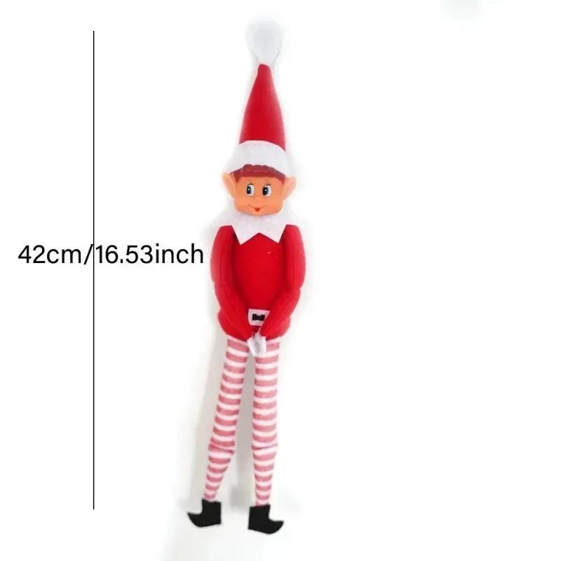 Kerst Elf Doll - Nieuwjaarsgeschenken Doll Set 2025 Kerst Pop Accessoires Desk Home Party Ornamenten