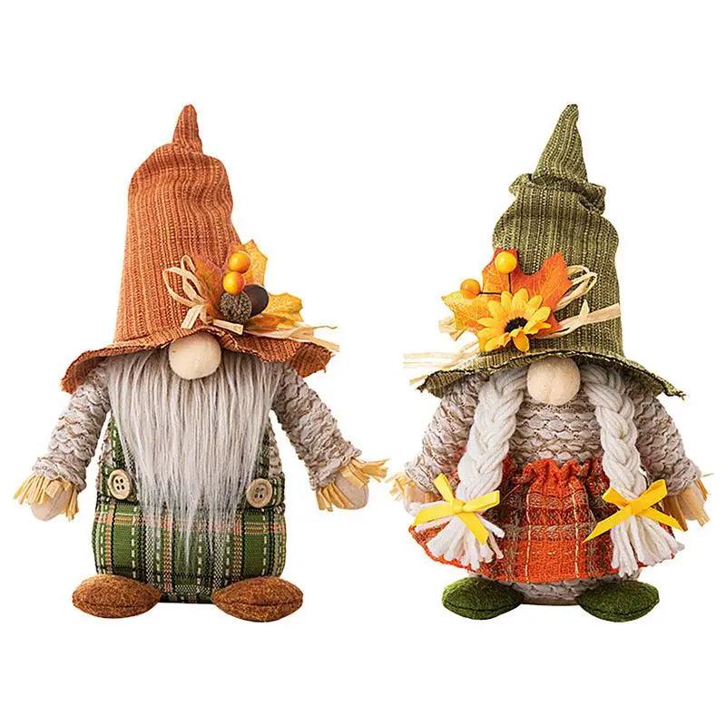 Handgemaakt Herfst Kabouter Decor