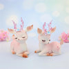 Pink Calf Resin Bobblehead