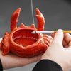 Schattige Krab Keramische Asbak