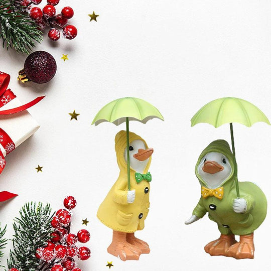 Mini Duck Garden Ornaments