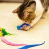 3-delige Set - Elastische Rupsbal Speeltjes voor Katten