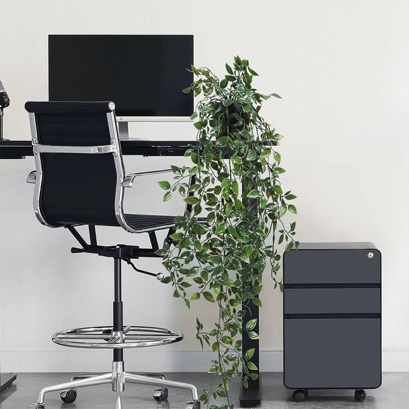 Plantes suspendues en plastique - Lianes murales avec feuilles pour extérieur et intérieur, décoration de jardin et salon, fleurs artificielles en rotin