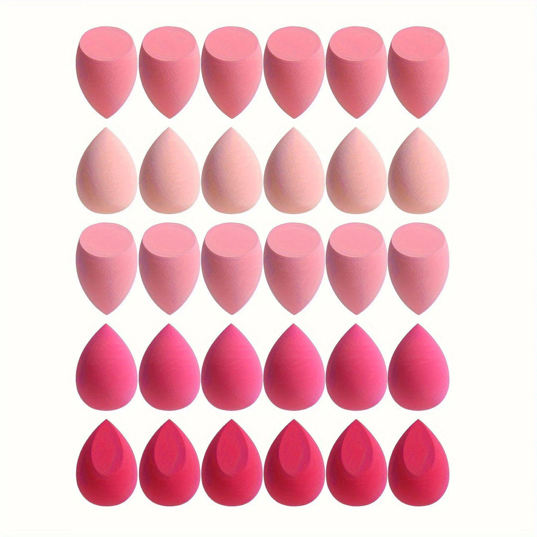 Set di 7 pezzi/18 pezzi di spugne per trucco – Puff doppio uso per applicazione di polvere, BB cream e liquido