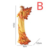 Knielende Herfst Engel Hars Ornament