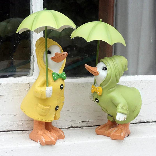 Mini Duck Garden Ornaments