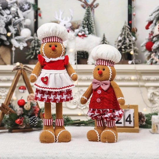 Cute Stretchy Gingerbread Doll