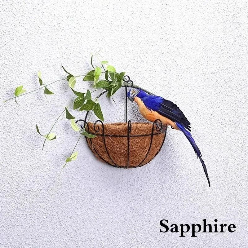 BirdieFigurine| Set di Pappagalli Decorativi Appesi