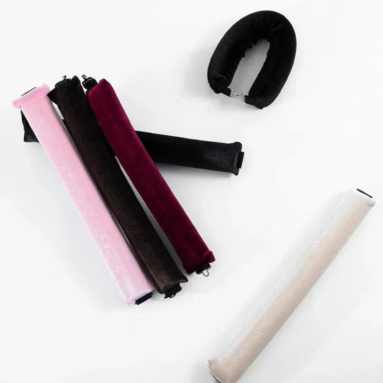 Heatless Curling Pins - Curling Headband for No-Heat Curls with Hook, Soft Sleeping Flexi Curlers