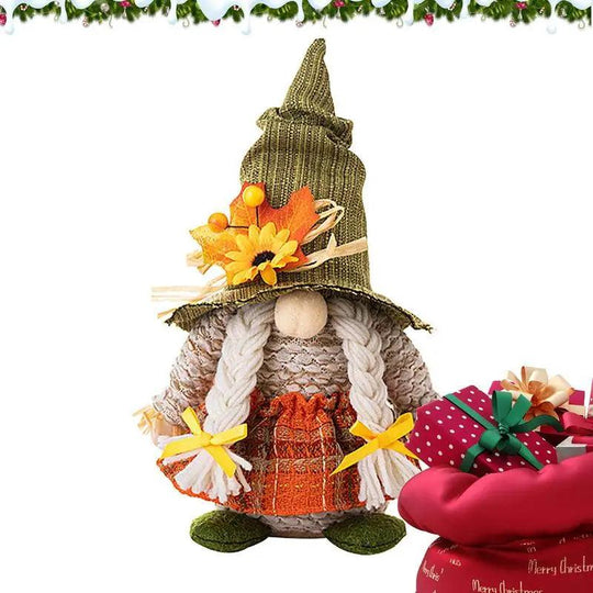 Handmade autumn gnomes