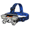 Rechargeable 5-LED Headlamp - Waterproof and Powerful Outdoor Light