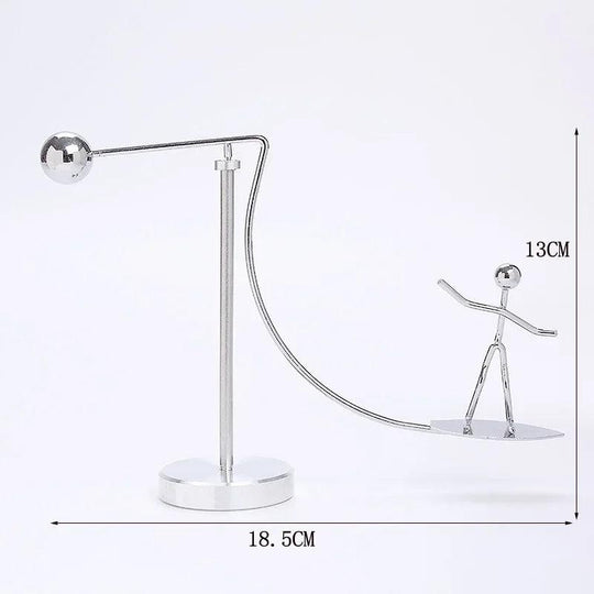 Creative Balance Pendulum - Newton's Physics Pendulum Ball, Graduation Gift, Living Room Decor, Permanent Motion Sculpture