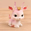 Pink Calf Resin Bobblehead