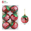 6-delige Kerstballenset – Feestelijke Versiering voor Kerstbomen