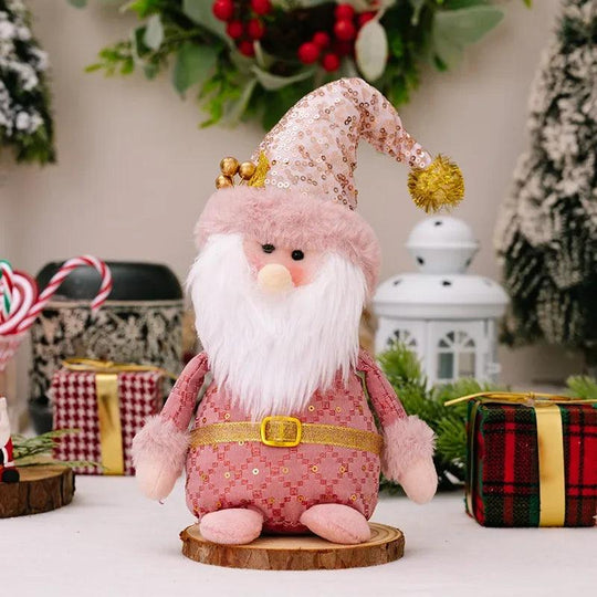 Pink Christmas Telescopic Dolls