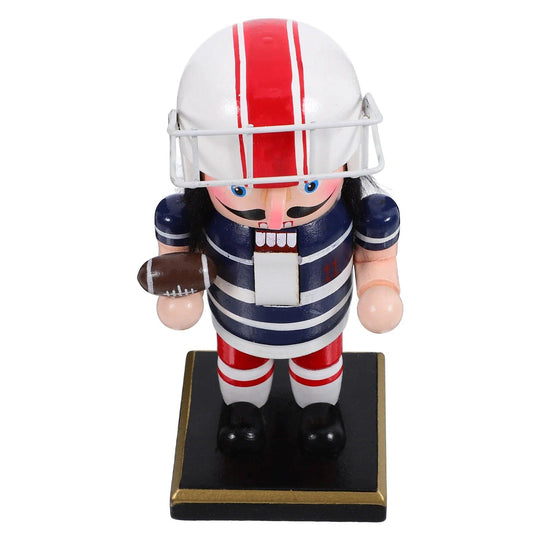 Wooden Rugby Nutcracker