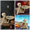 Hars Schedel Dienblad Decoratief Ornament | Halloween