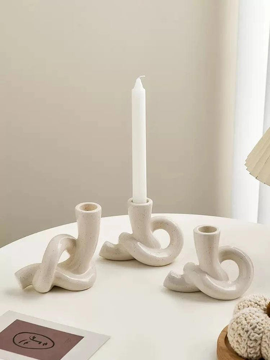 Decorative table candle holders for home & Christmas decoration