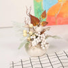 Herfst pompoen ornamenten met kunstbloemen Home Decor