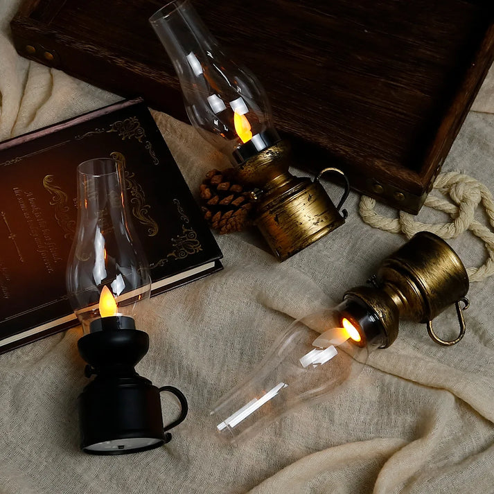 Vintage Lamp – Retro Design met Warme LED-verlichting