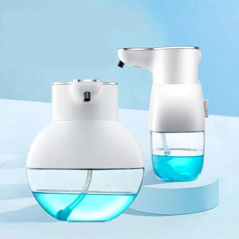 Distributore automatico di schiuma e gel per sapone - montaggio a parete, sensore a infrarossi per un uso intelligente in bagno