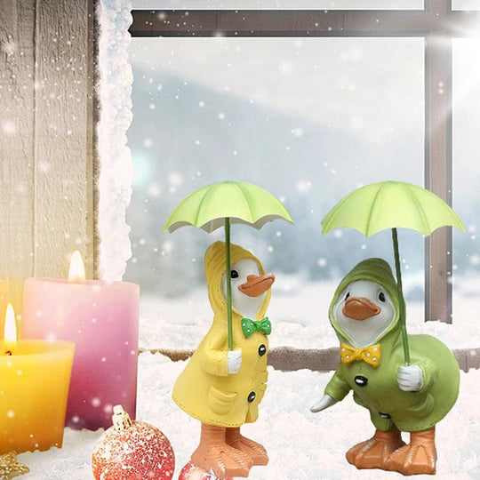 Mini Duck Garden Ornaments