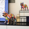 Graffiti Franse Bulldog Beeldje van Hars