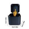 Christmas Joke Gift - Middle Finger in Box - Funny Decoration for Office Home