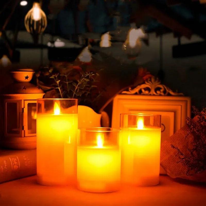 Bougie Enchantement Sûr Sans Feu