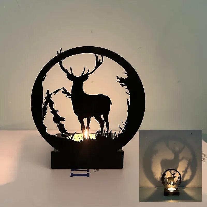 Eland Candle Holder Christmas Ornament