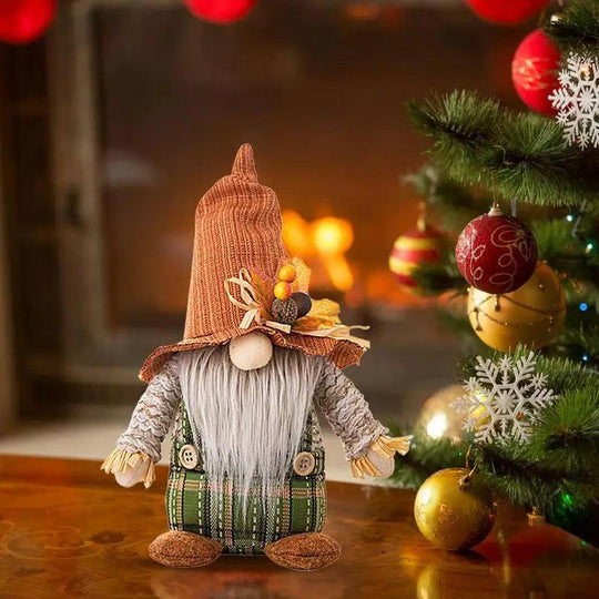 Handmade autumn gnomes