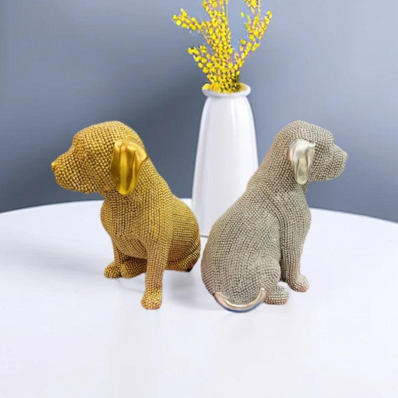 Statue de chien Kralenhars