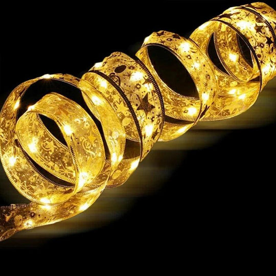Nastro di Natale Luci a Catena – Decorazione LED per Decorazioni Festive
