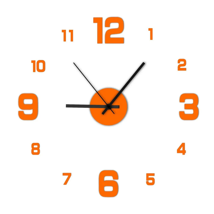 Modern Mirror Wall Clock