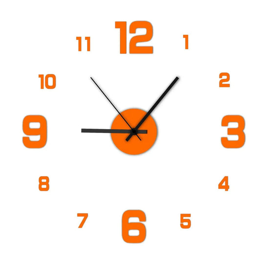 Modern Mirror Wall Clock