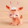 Pink Calf Resin Bobblehead