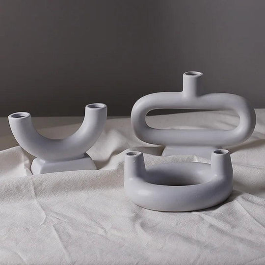 Modern candle holder for living room decoration