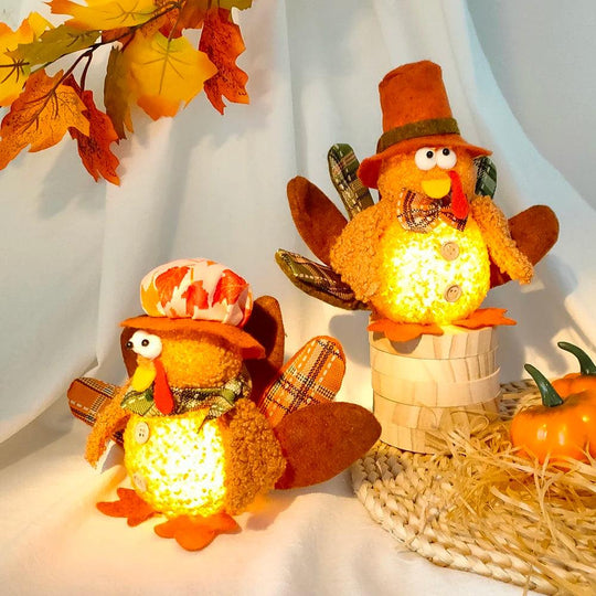 Raccolto Autunnale Peluche Tacchino Gnomo