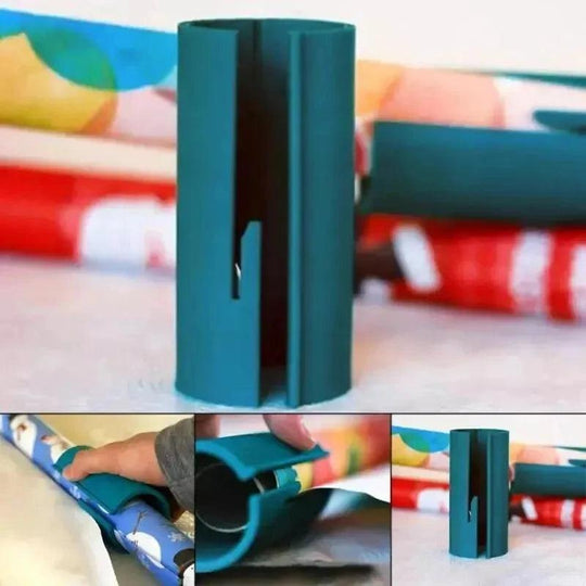 Taglierina di carta mini portatile per confezioni natalizie – Lama per carta da regalo