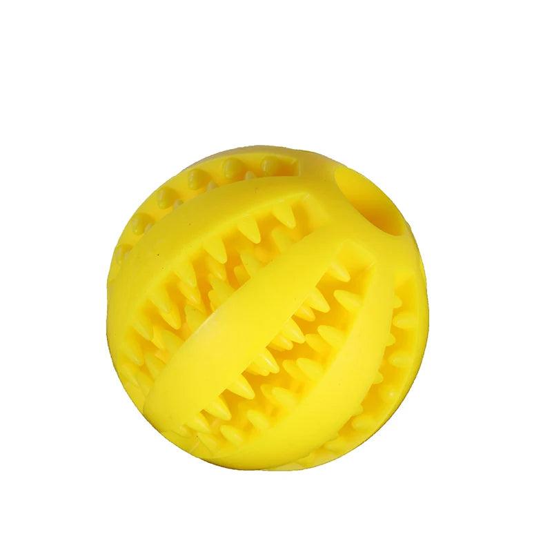 Giocattolo da masticare in gomma naturale | Pallina premio extra resistente